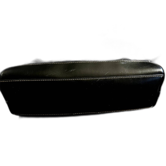 Vintage Aigner Black Denim Handbag - Picture 3 of 7